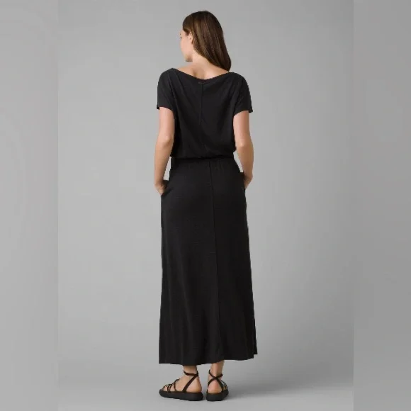 Prana Cozy Up Skyland Dress Charcoal Size Small - Picture 2 of 7